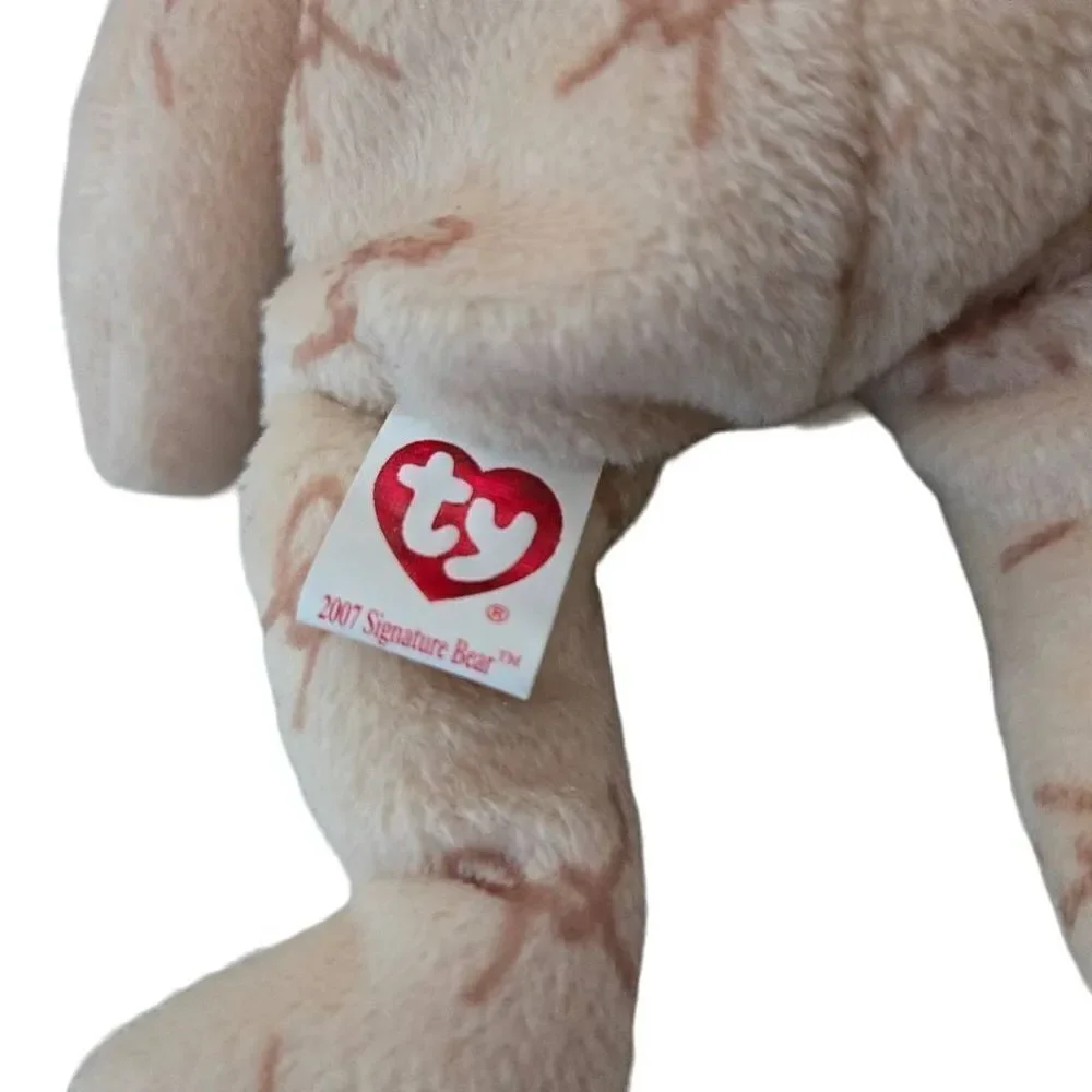 Ty Beanie Baby - 2007 SIGNATURE BEAR (8.5 Inch) MINT with MINT TAGS